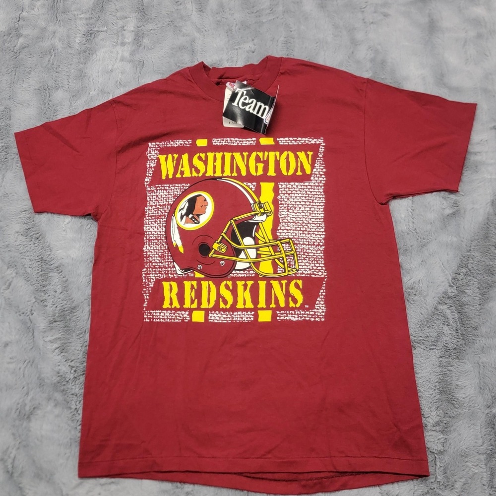 Vintage Washington Redskins Shirt Mens XL Red NFL Football‎ Single Stitch 90s